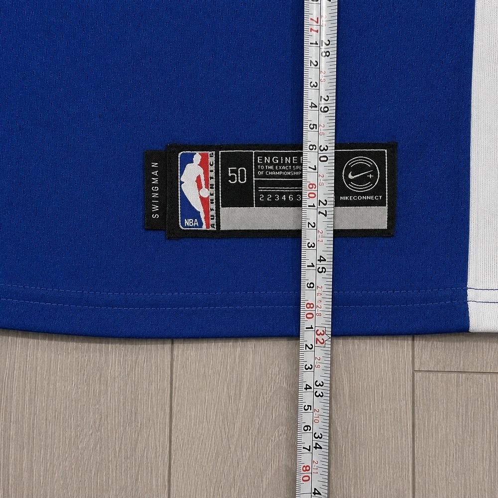 Steph Curry Golden State Warriors Swingman NBA Jersey Size 50 - Picture 6 of 11